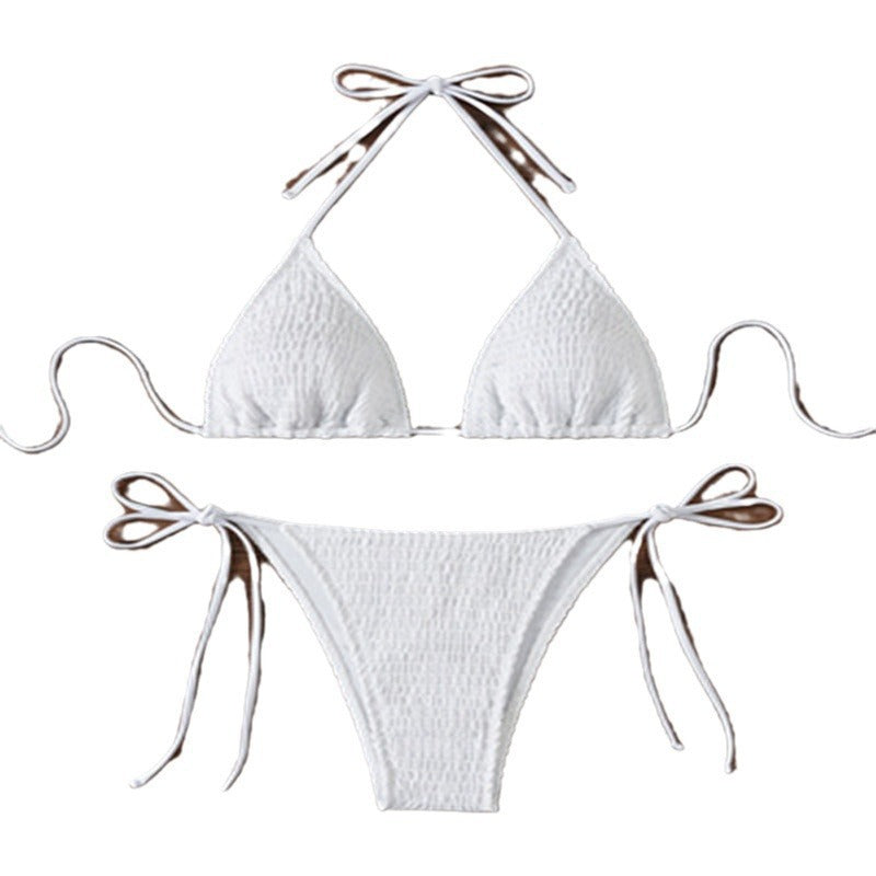Damen Triangel-Bikini mit strukturierter Oberfläche Echo Archiv
