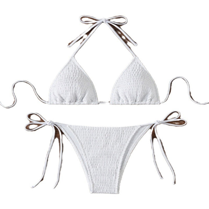 Damen Triangel-Bikini mit strukturierter Oberfläche Echo Archiv