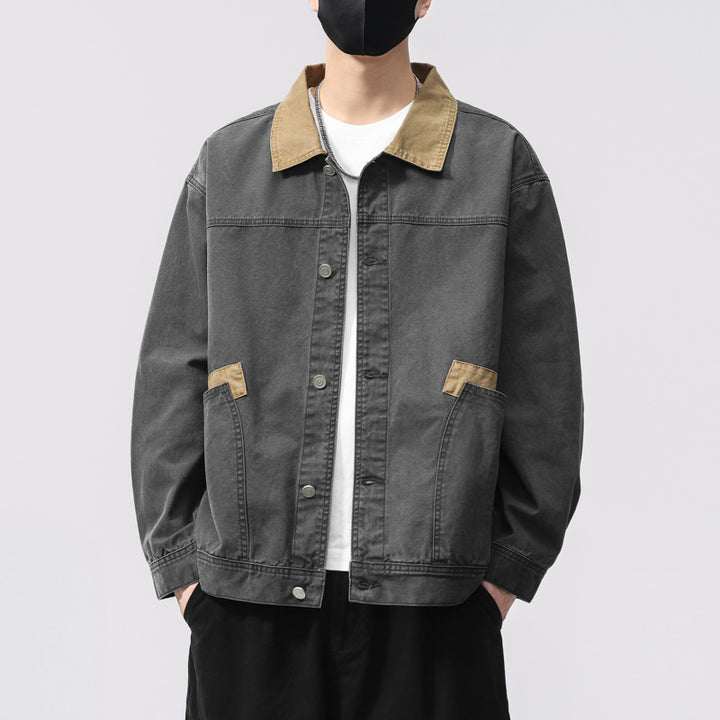 Herren Bequeme Utility-Jacke Echoarchiv