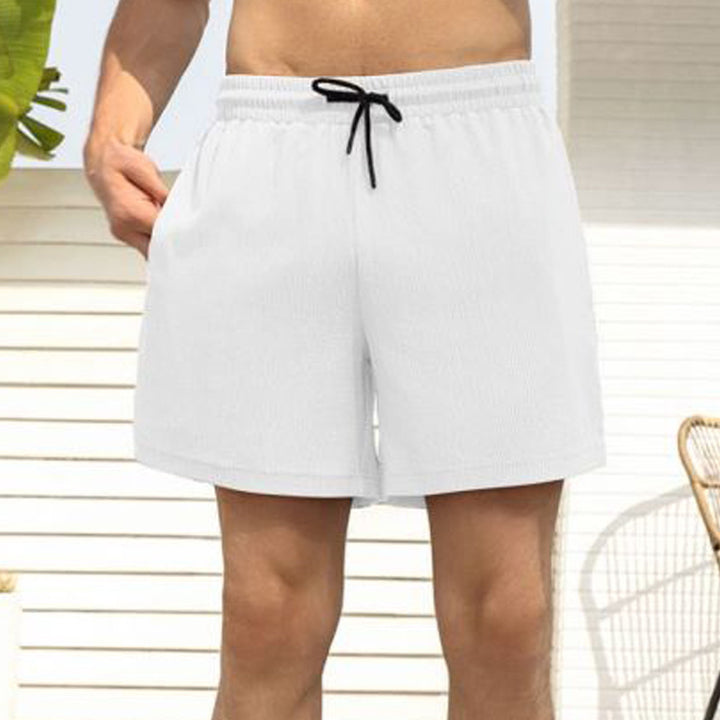 Herren Sportliche Shorts mit integriertem Handytasche Echoarchiv