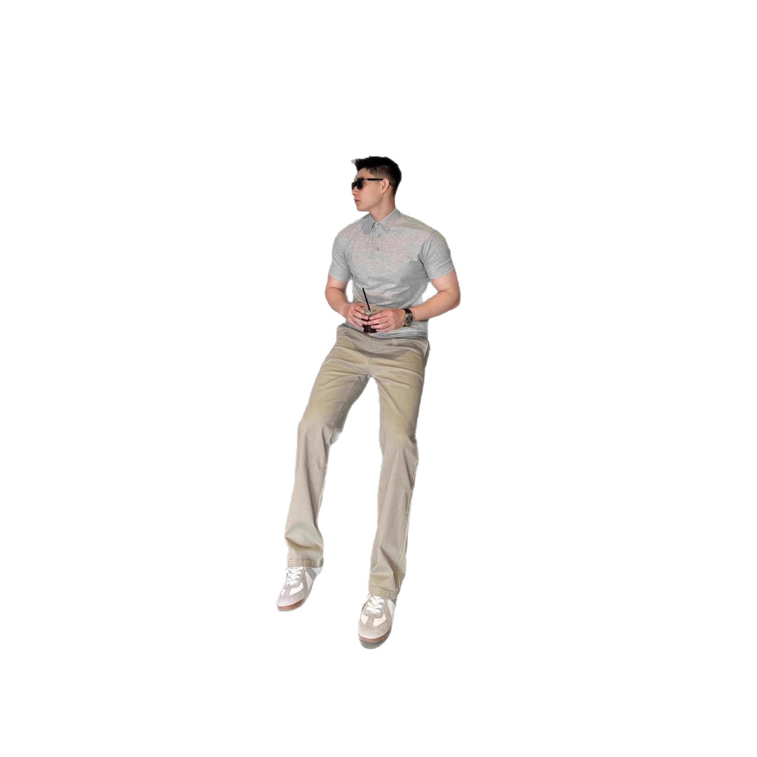 Herren Lässige Chino-Hose Echoarchiv