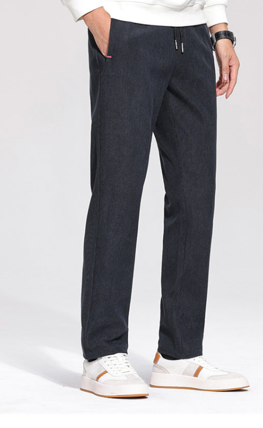 Herren Bequeme Freizeithose mit verstellbarem Gummibund Echoarchiv
