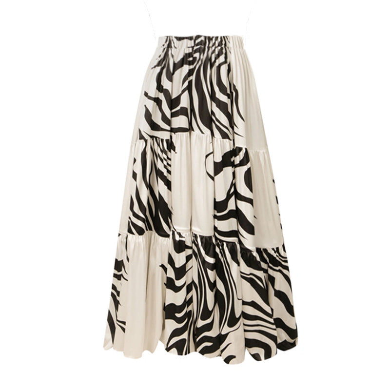 Damen Einteiler Badeanzug mit stilvollem Zebra-Design Echo Archiv
