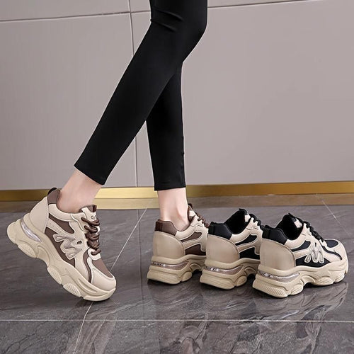 Damen Chunky Sneakers mit optimaler Dämpfung und sportlicher Oberflächenstruktur Echo Archiv