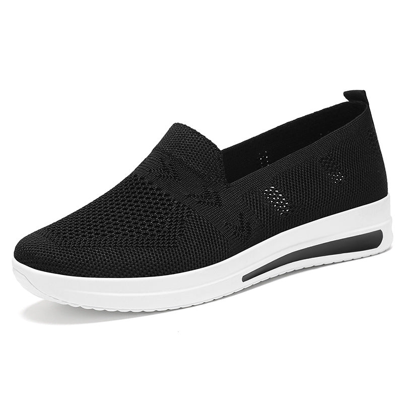 Damen Atmungsaktive Slip-On Sneakers mit flexiblem Obermaterial und komfortablem Fußbett Echo Archiv