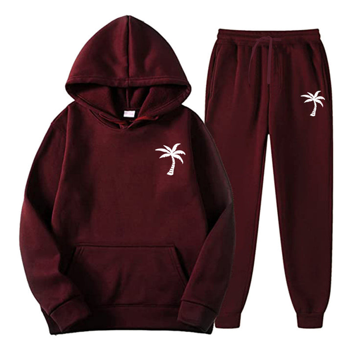 Damen Bequemer Hoodie und Jogginghose Set Echoarchiv