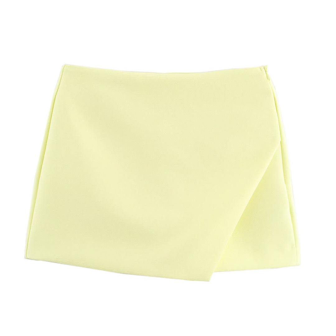 Damen modische Wickel-Shorts aus hochwertigem, elastischem Material Echo Archiv