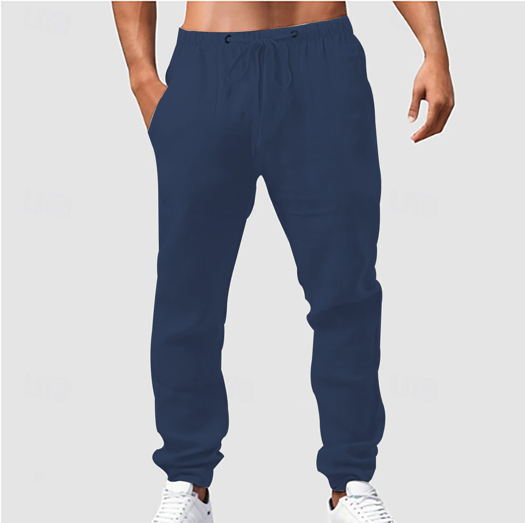 Herren Leichte Komfort-Cargohose mit elastischem Bund Echoarchiv