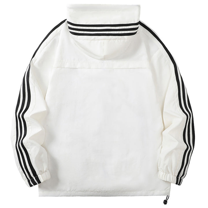 Herren Sportliche Übergangsjacke mit Kapuze und reflektierenden Akzenten Echo Archiv