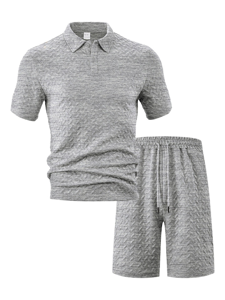 Herren Polo-Shirt und Short Set Echoarchiv