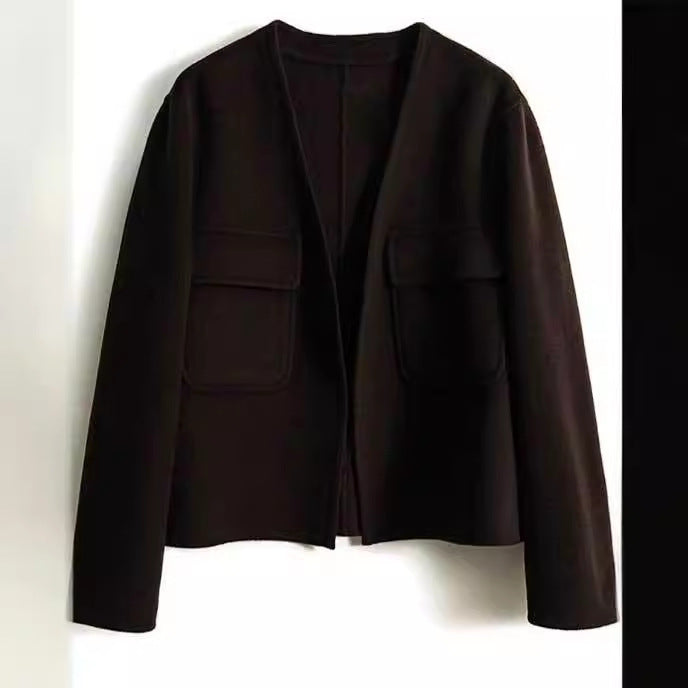 Damen Moderne Oversized-Jacke Echoarchiv