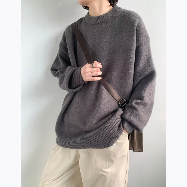 Damen Eleganter Oversized Pullover Echoarchiv