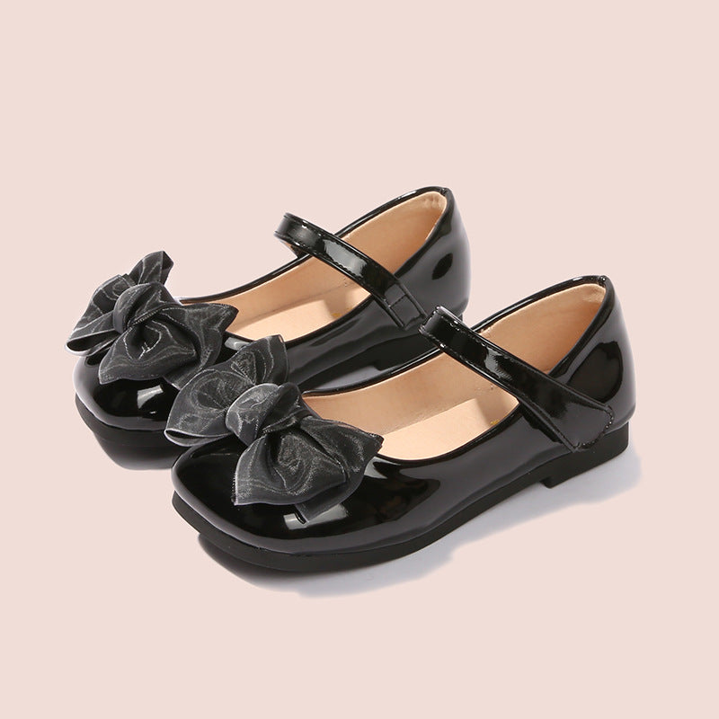 Mädchen Ballerinas mit dekorativem Schleifen-Design Echo Archiv