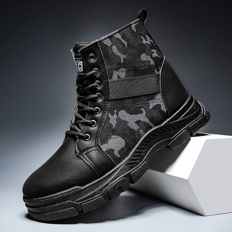 Herren Robuste Wanderstiefel Echoarchiv