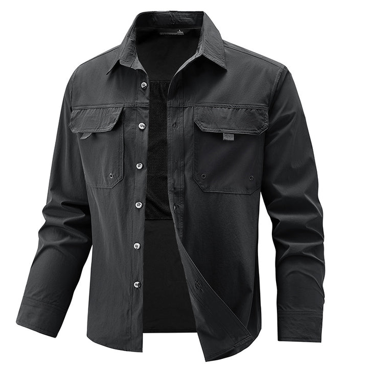 Herren Praktische Outdoor-Hemdjacke Echo Archiv