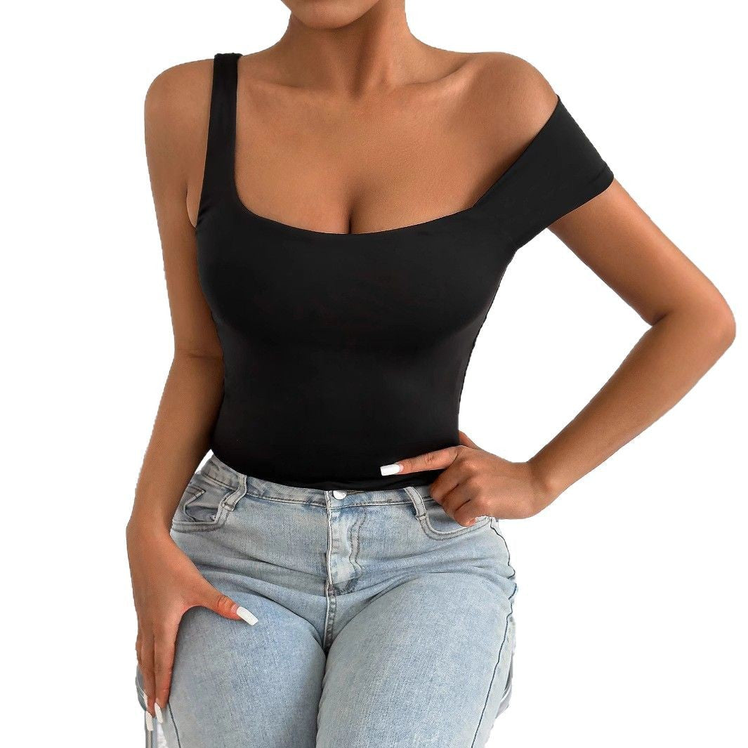 Damen Off-Shoulder Körperoberteil mit figurbetontem Schnitt Echo Archiv