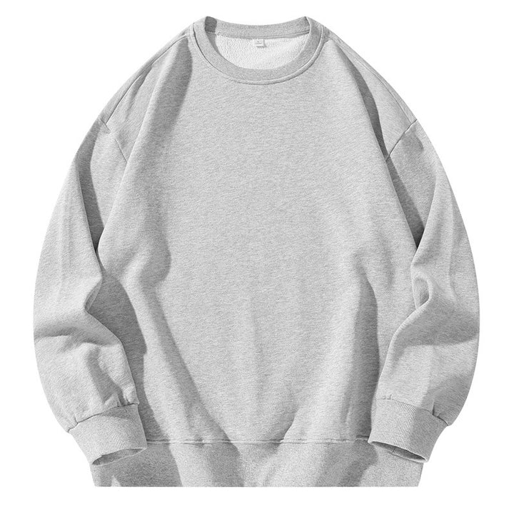 Unisex Oversize-Sweatshirt mit Rundhalsausschnitt, überschnittener Schulter und geripptem Saum Echoarchiv