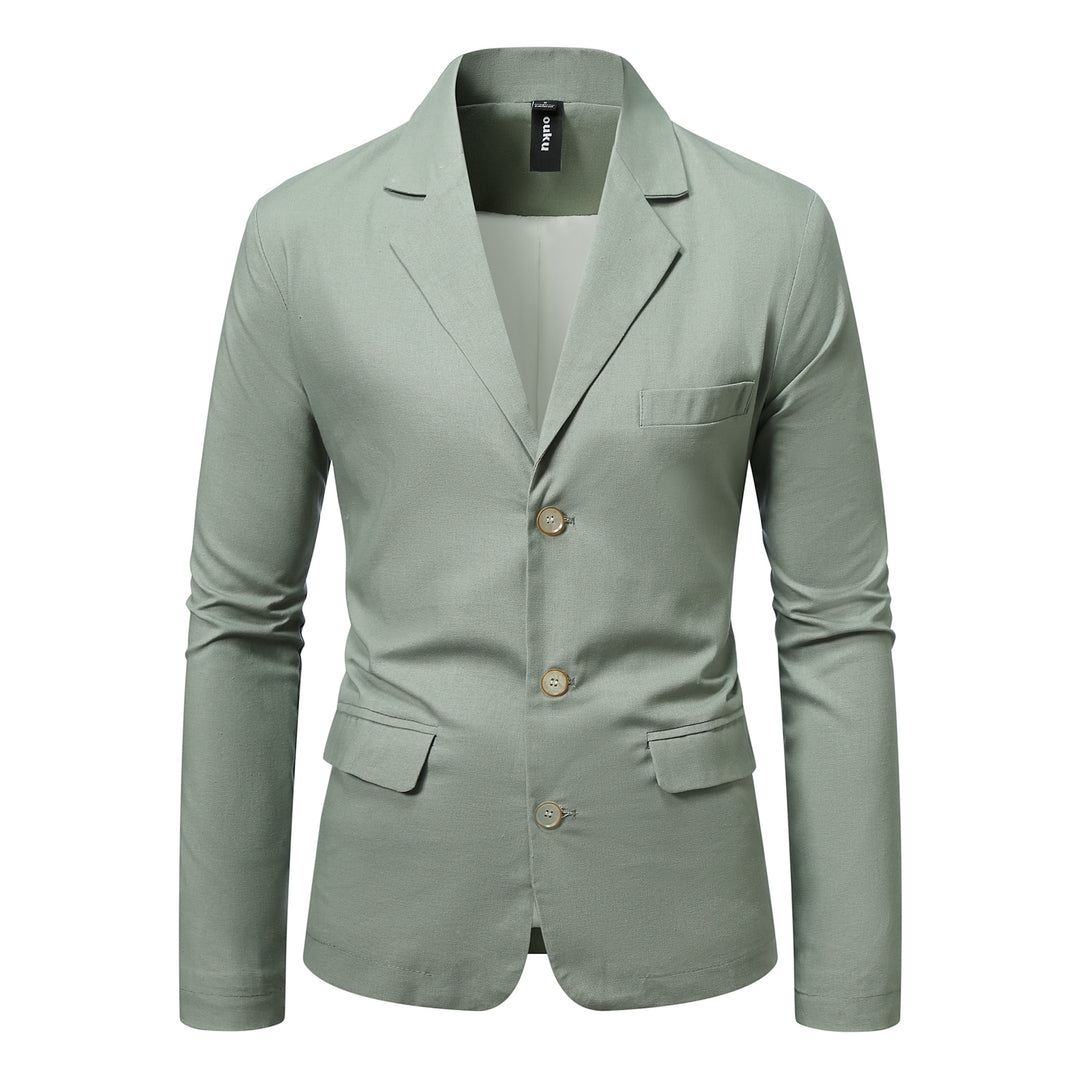 Herren eleganter Blazer mit praktischen Taschen und stilvollem Schnitt Echoarchiv