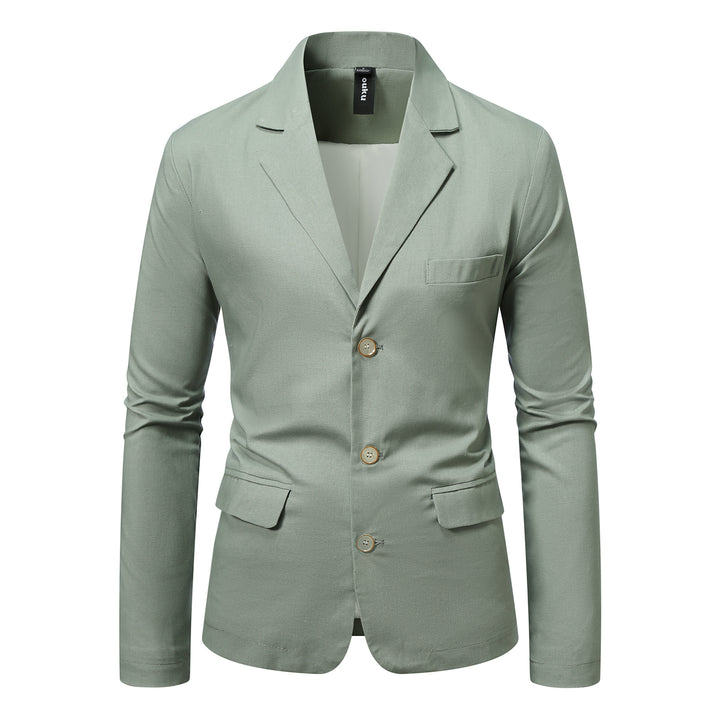 Herren eleganter Blazer mit praktischen Taschen und stilvollem Schnitt Echoarchiv