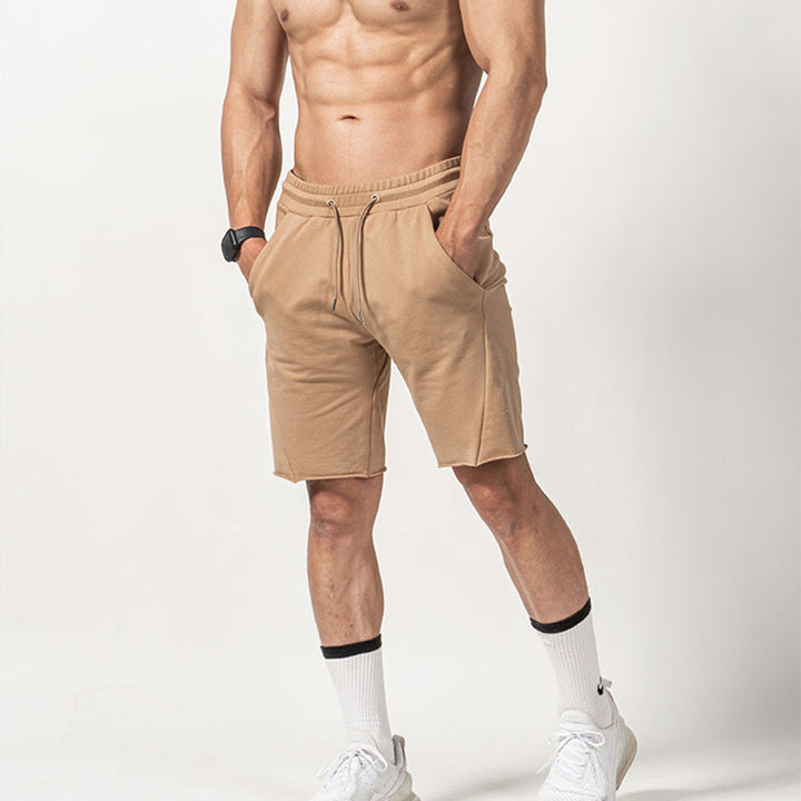 Herren Bequeme Freizeitshorts mit elastischem Bund und Taschen Echoarchiv