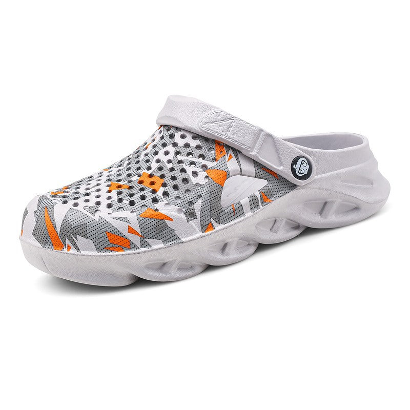 Unisex Gepolsterte Clog‑Sandalen mit atmungsaktivem perforiertem Obermaterial und dämpfender Hohlkammersohle – Sorelia