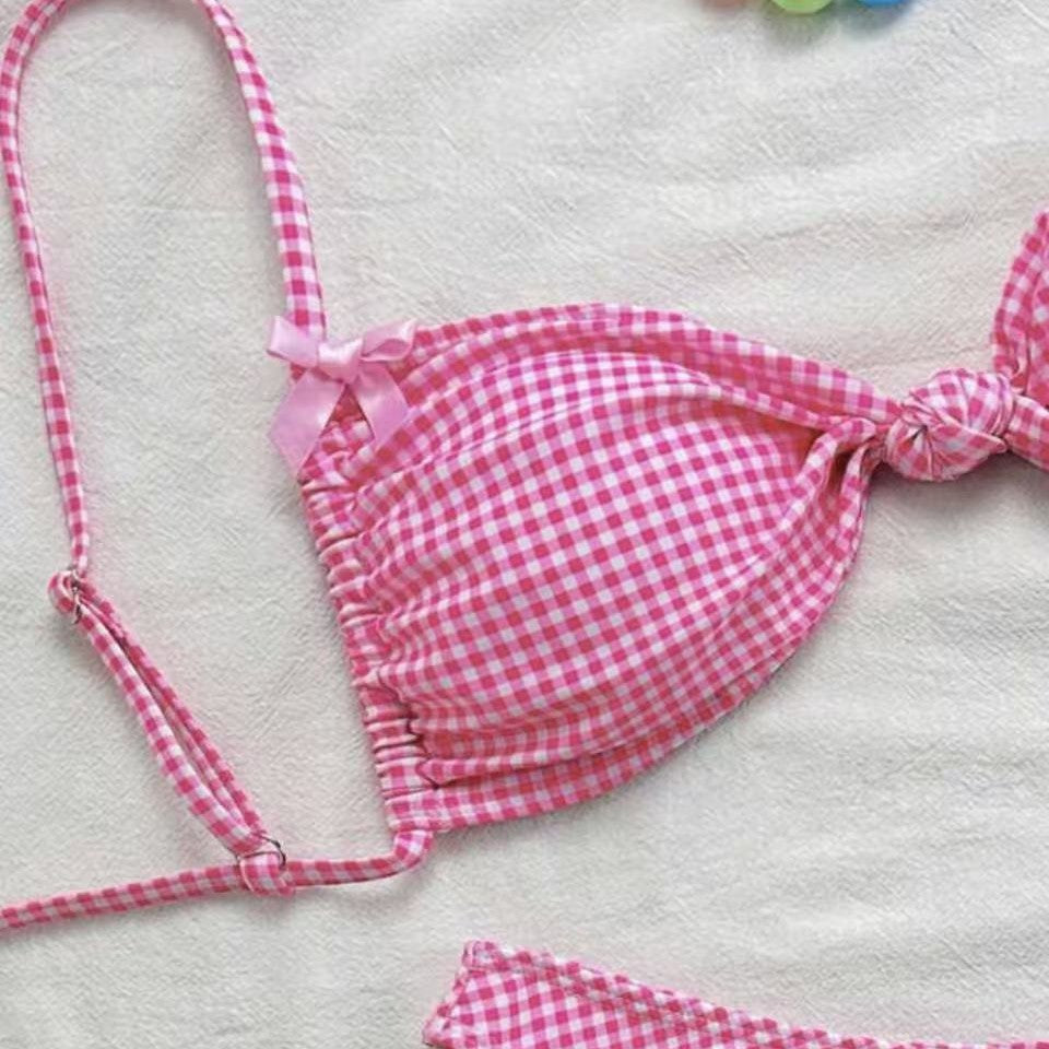 Damen Bikini-Set mit Rüschendetails und verstellbaren Trägern Echo Archiv