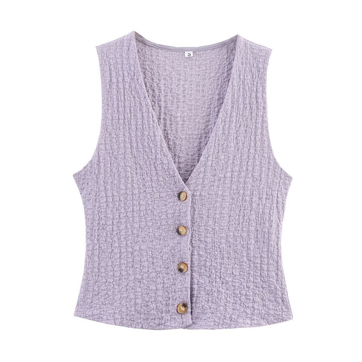 Damen nan leichte Crinkle-Loungebuxe mit weitem Bein und Tunnelzug Echo Archiv