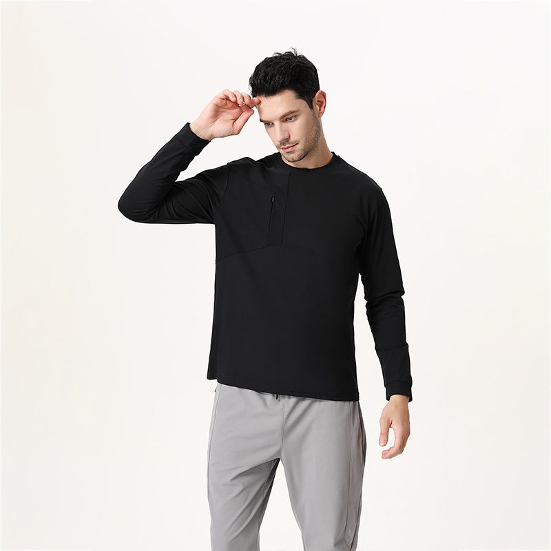 Herren Funktionsshirt mit praktischem Reißverschluss und innovativem Belüftungssystem Echoarchiv