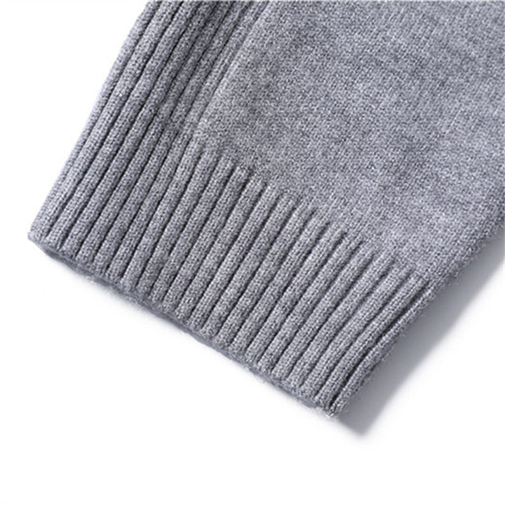 Herren Grober Rollkragenpullover aus wärmendem Material mit strukturierter Oberfläche Echoarchiv