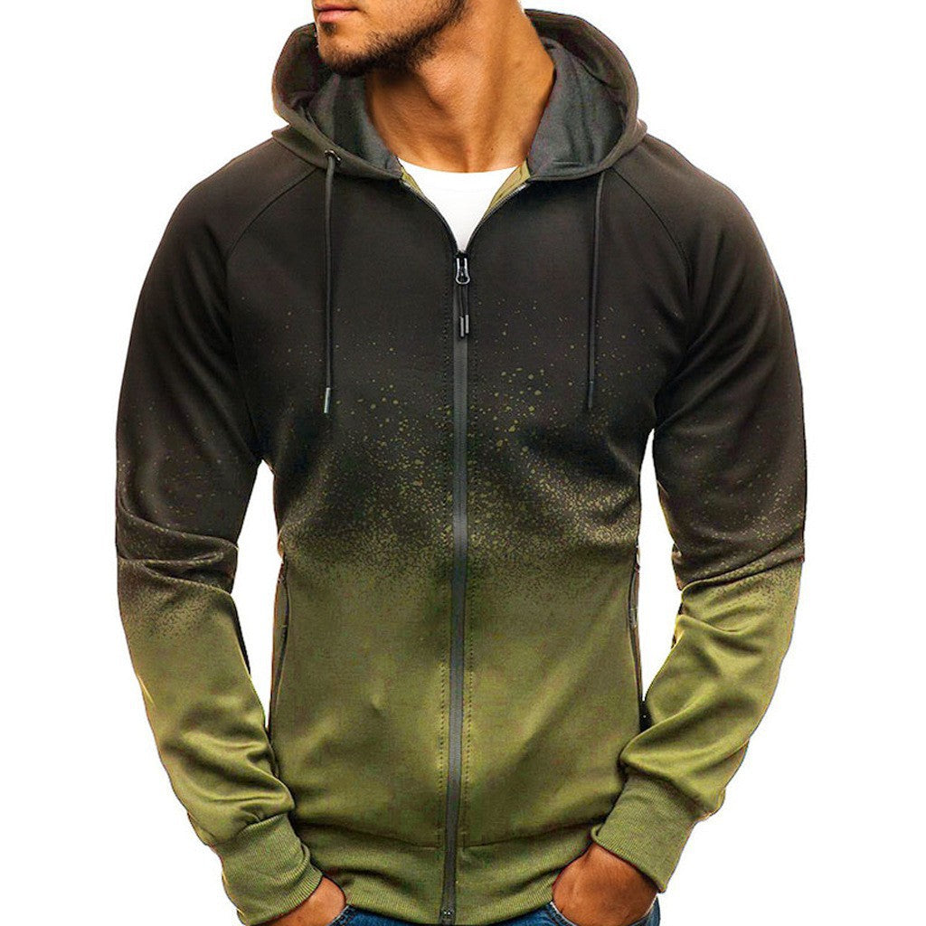 Herren Sportliche Kapuzenjacke Echoarchiv