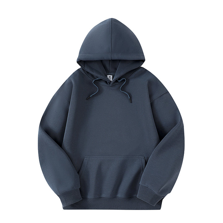 Unisex Minimalistischer Oversize-Kapuzenpullover mit French‑Terry-Qualität und verstärkten Nähten Echoarchiv