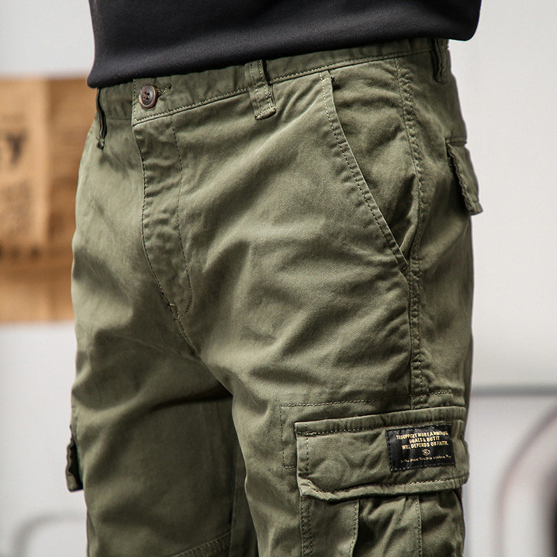 Herren Technische Cargo-Jogginghose mit verstärkten Kniepartien, Multifachtaschen & elastischem Beinabschluss Echoarchiv