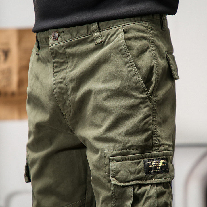 Herren Technische Cargo-Jogginghose mit verstärkten Kniepartien, Multifachtaschen & elastischem Beinabschluss Echoarchiv