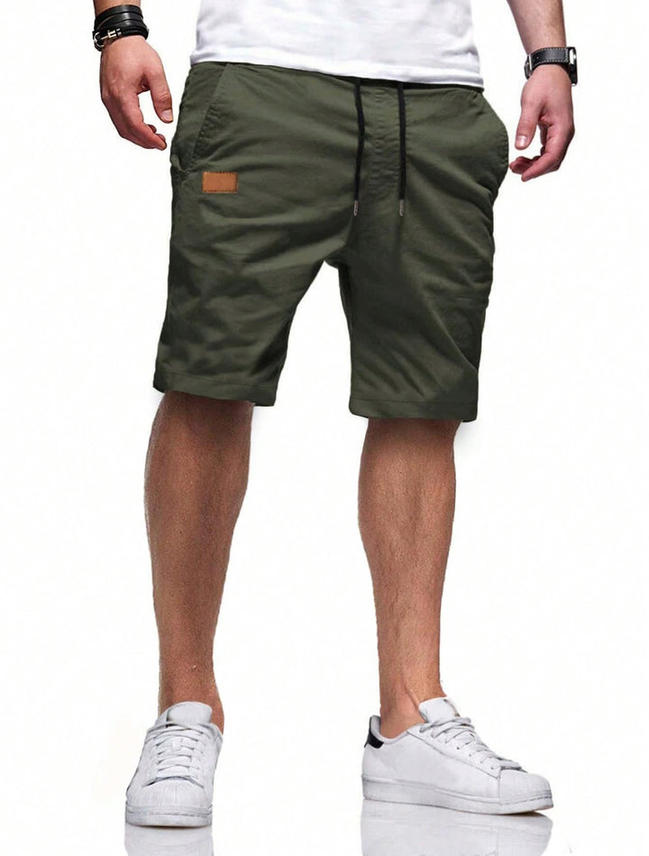 Herren bequeme Sport Shorts mit praktischen Taschen und elastischem Bund – Marzano