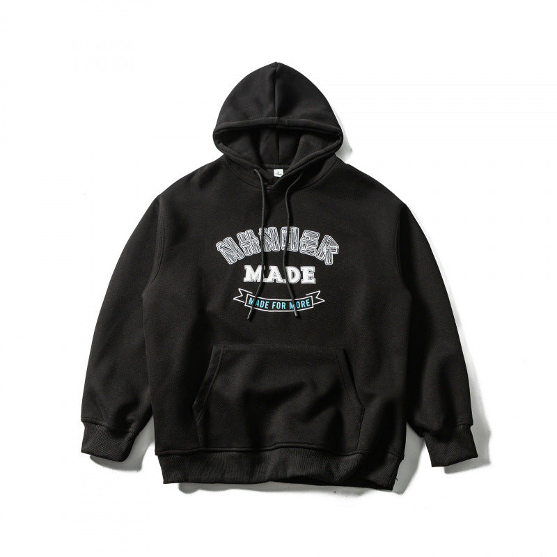 Unisex Oversize-Kapuzenpullover mit Kängurutasche und Logo-Print Echo Archiv