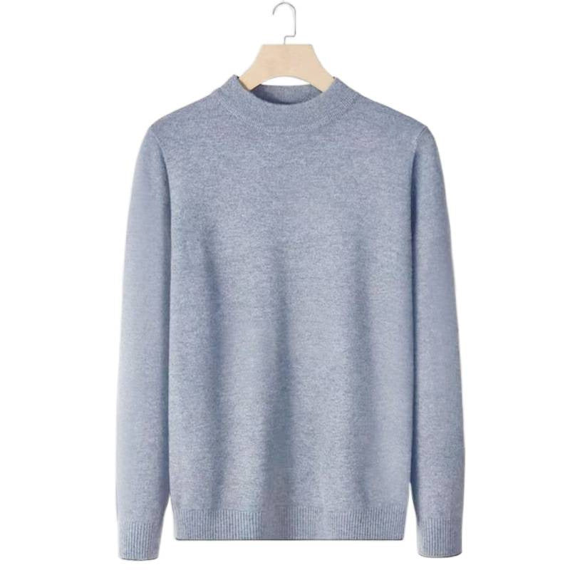 Damen Feinstrick-Stehkragenpullover aus Baumwollmix mit gerippten Bündchen Echoarchiv