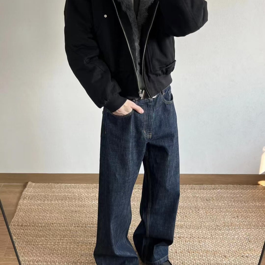 Damen Modische Weitgeschnittene Jeans Echo Archiv