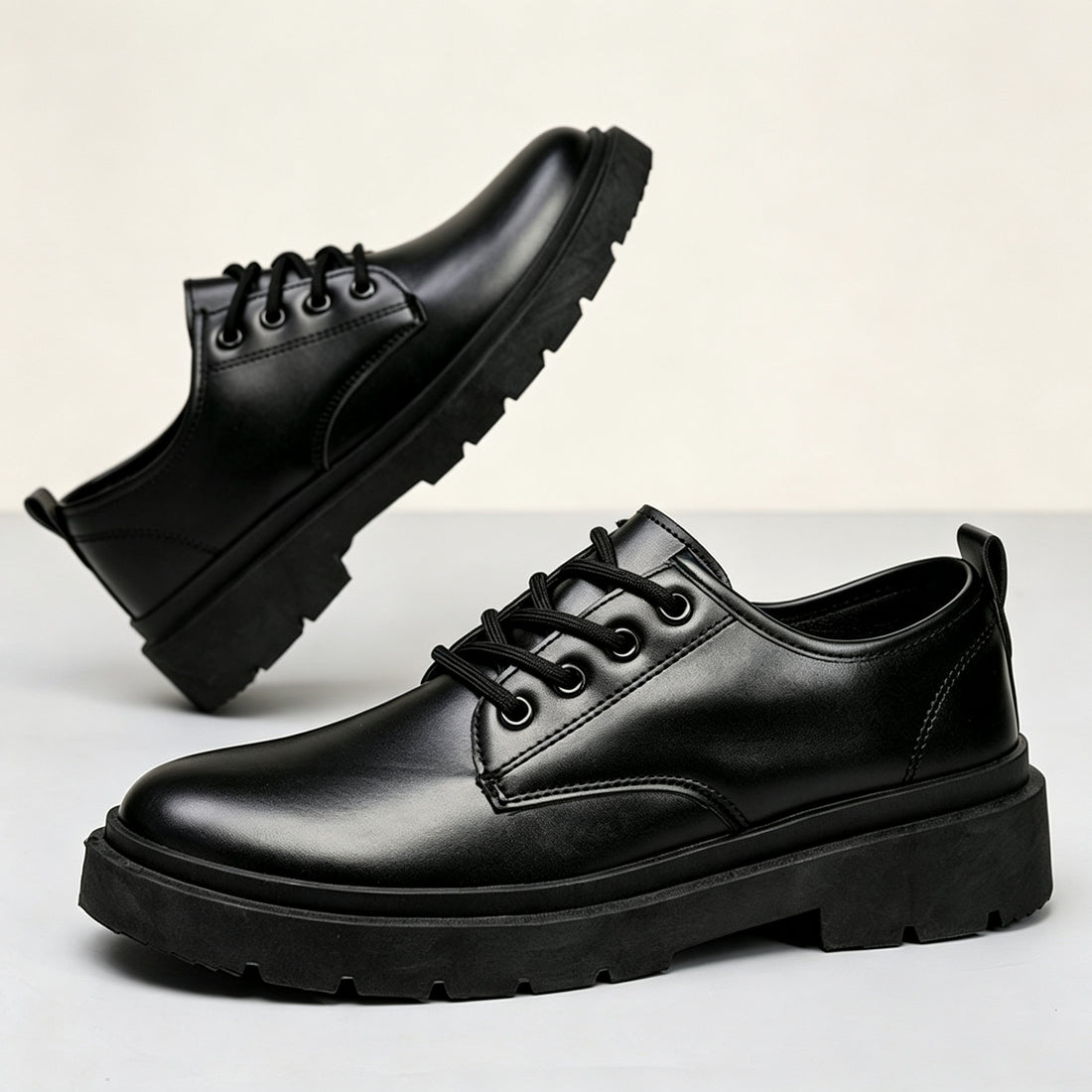 Herren Robuste und elegante Schnürschuhe Echoarchiv