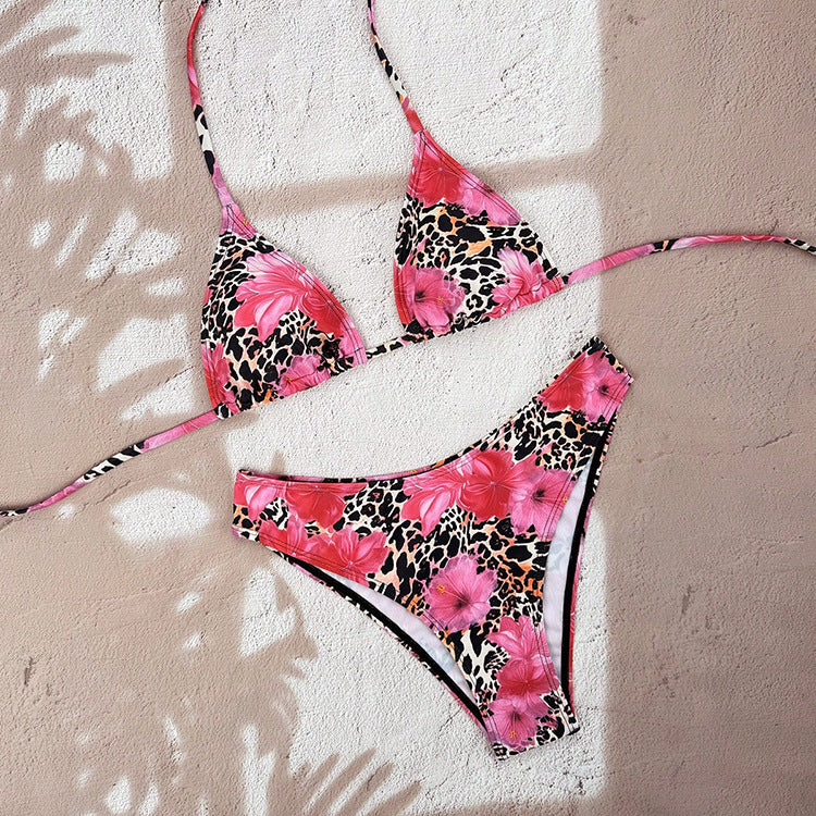 Damen Triangel-Bikini mit dekorativen Punkten Echo Archiv