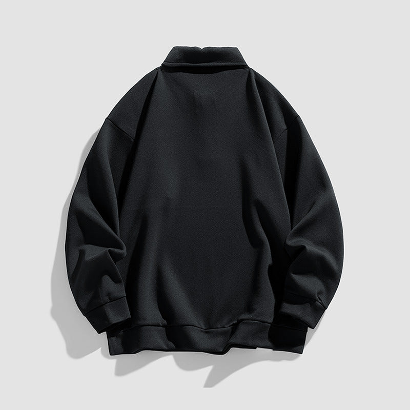 Herren lässiges Poloshirt mit oversized Schnitt und detailverliebtem Kragen Echoarchiv