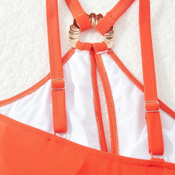 Damen Sportlicher Einteiler mit dekorativem Cut-Out Echo Archiv