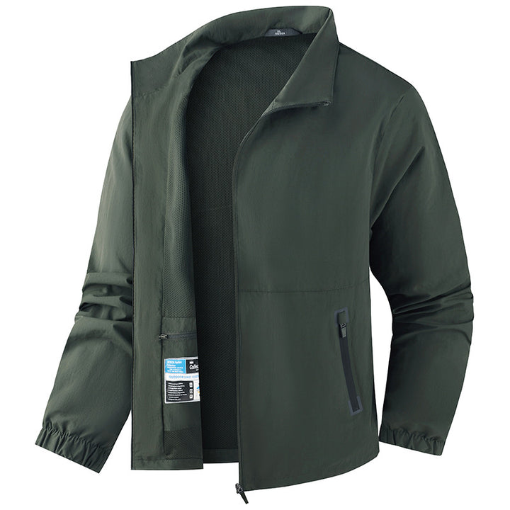 Herren Leichte Übergangsjacke mit praktischen Taschen Echo Archiv