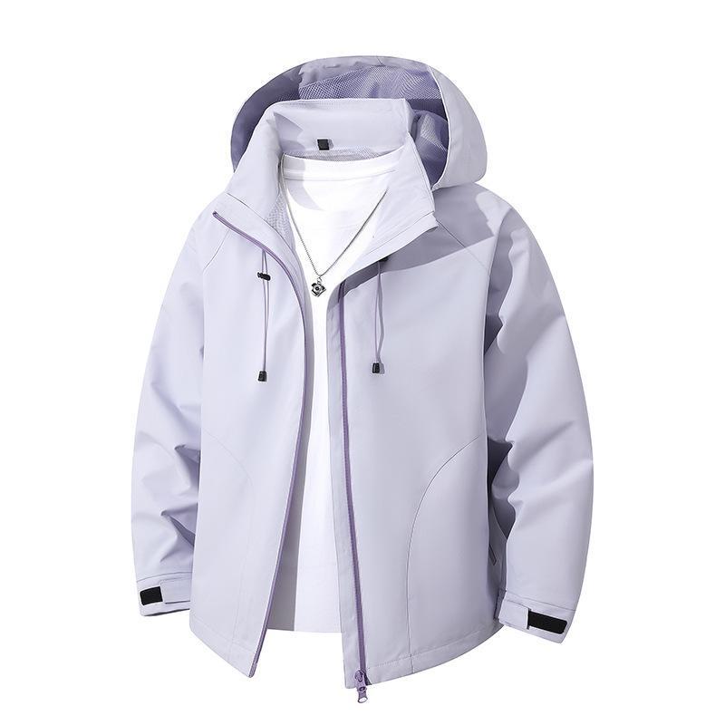 Herren Leichte Softshell-Kapuzenjacke mit verstellbarer Kapuze und wind- sowie wasserabweisender Membran Echo Archiv