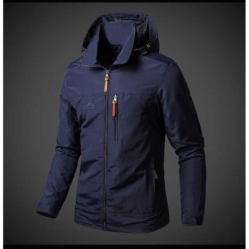 Herren leichte temperaturregulierende Jacke Echo Archiv