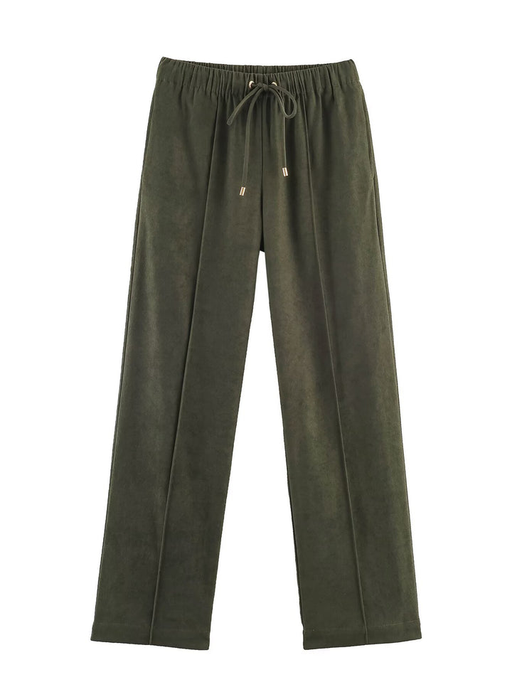 Damen Kurzblouson im Velours‑Look mit spitzem Hemdkragen und Gummizugsaum Echo Archiv