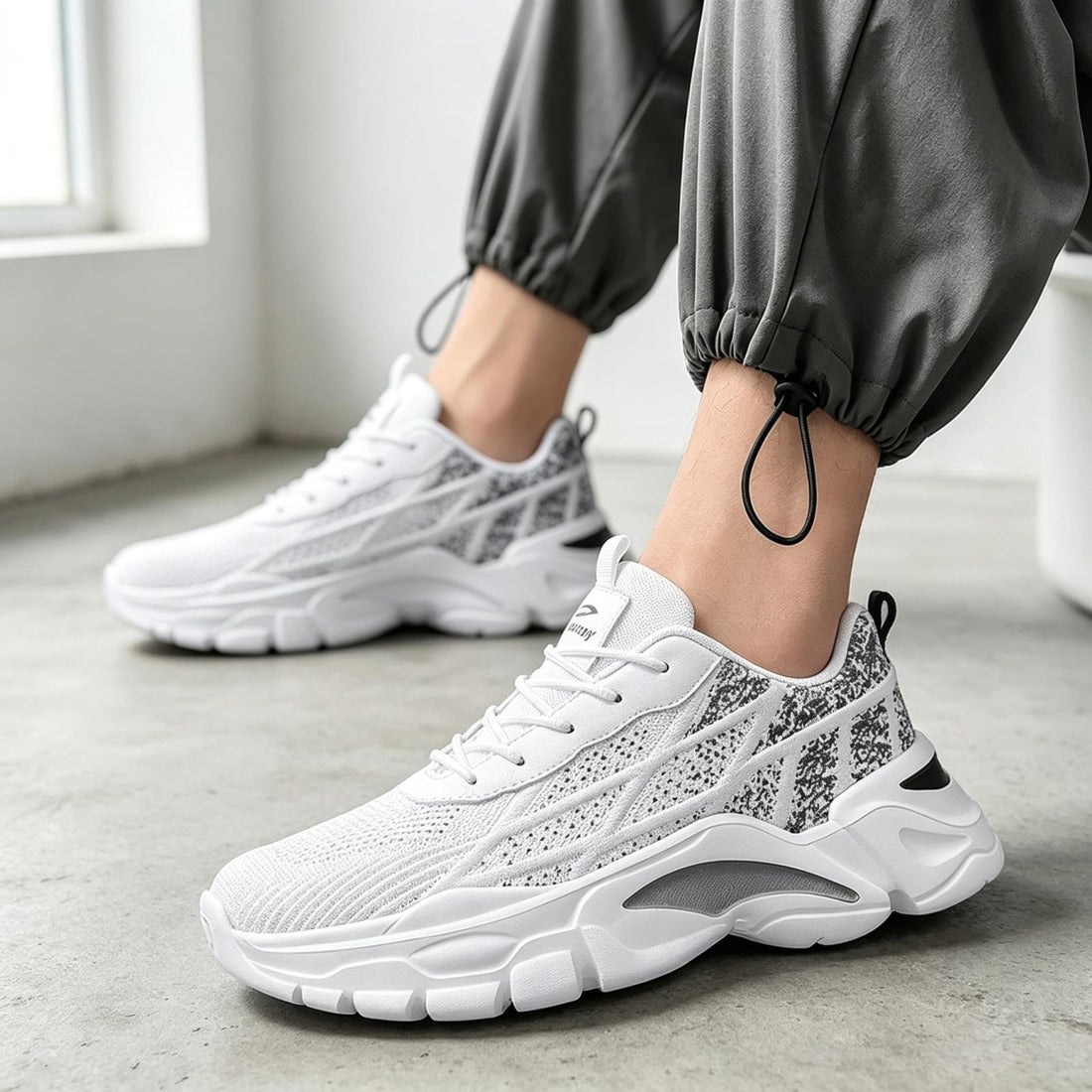 Herren Sportliche Dämpfungs-Sneaker Echoarchiv