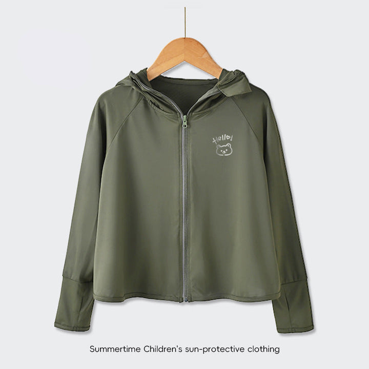 Damen UV-Schutzjacke mit Kapuze und weichem Material Echo Archiv