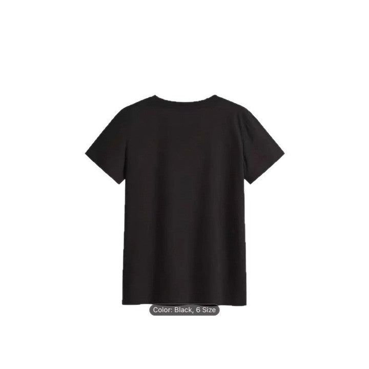 Damen T-Shirt mit frischem Limoncello-Motiv und floralen Akzenten Echoarchiv