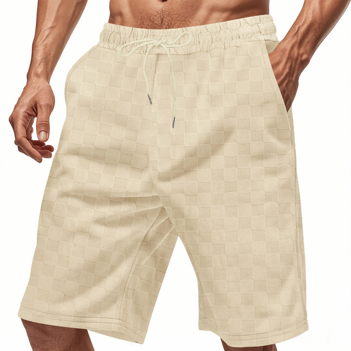 Herren bequeme Freizeithose mit elastischem Bund und Seitentaschen Echoarchiv