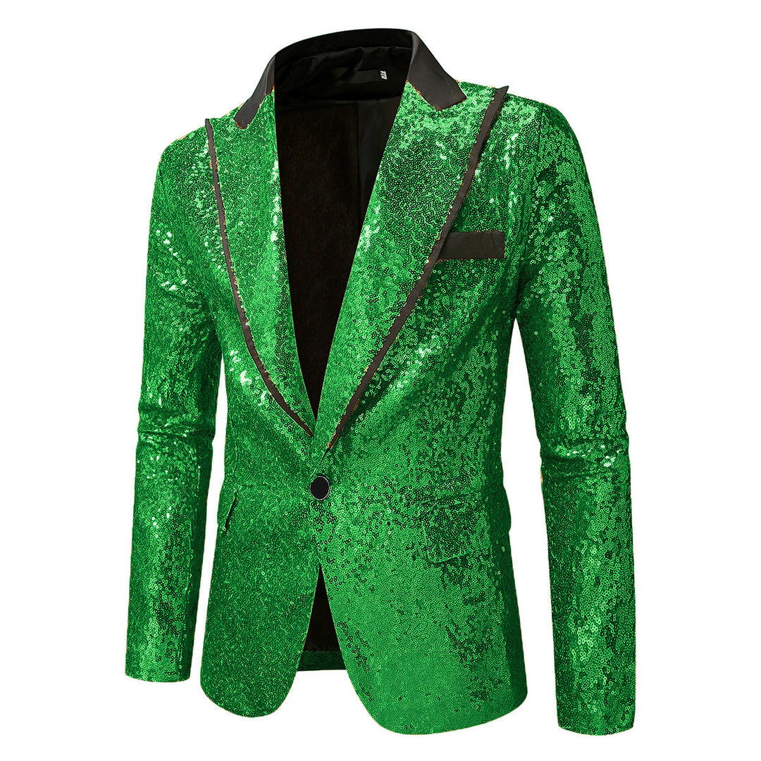 Herren Pailletten Blazer im eleganten Schnitt Echoarchiv